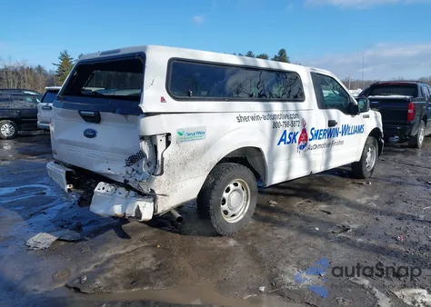 2020 Ford F-150 Xl из США, поврежденный, VIN 1FTMF1CB1LKD79473